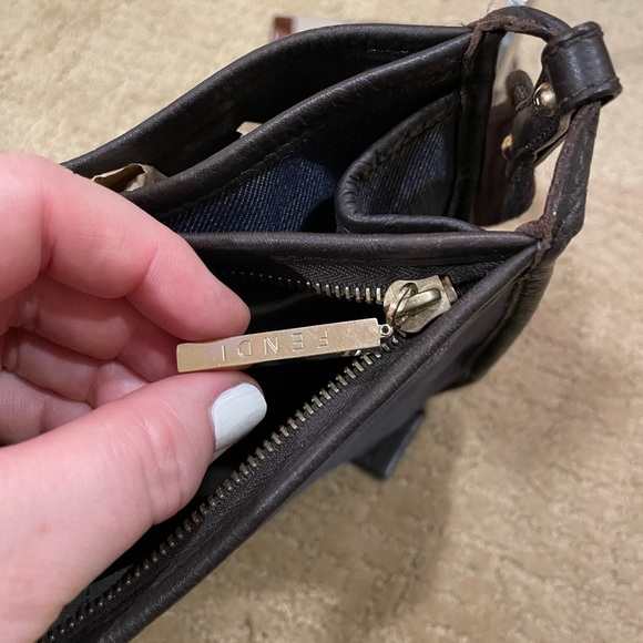 Fendi Denim Crossbody EUC - Picture 8 of 15